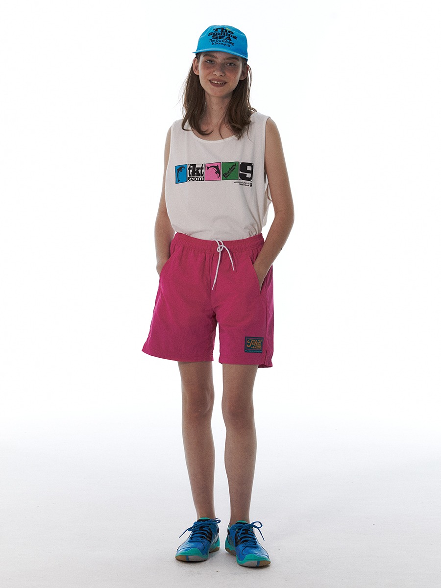 [teket] Boat Shorts - Pink