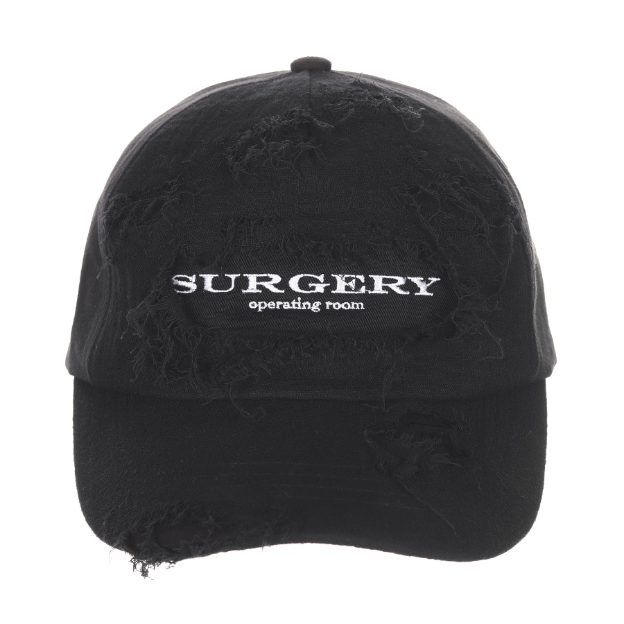 [SURGERY] surgery gauze cap - black