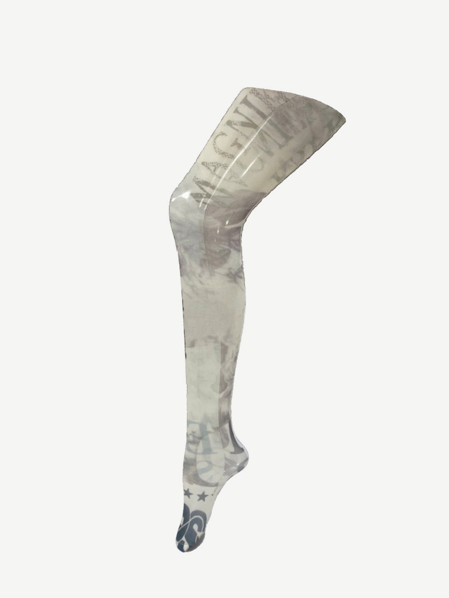 [2000 ARCHIVES] Gray Double Exposure Tights